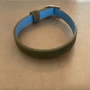 KEEP collective reversible leather charm bracelet